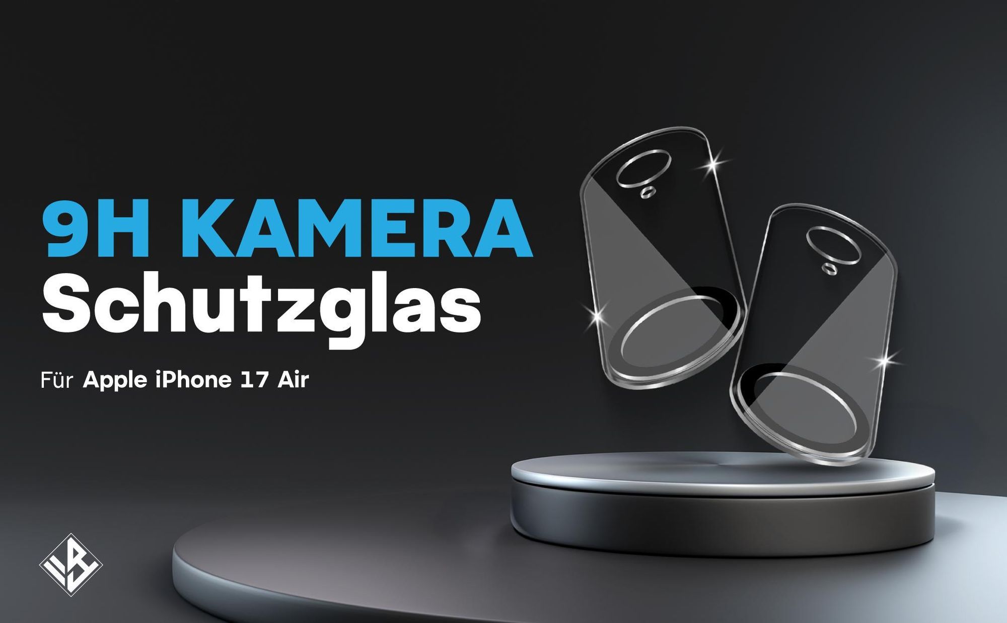 2er Set Kameraschutzglas für Apple iPhone 17 Air in 9H Härte