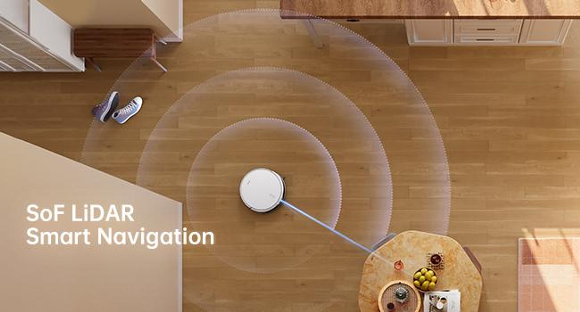 MOVA M1 Saug- und Wischroboter mit 4500 Pa und Navigation