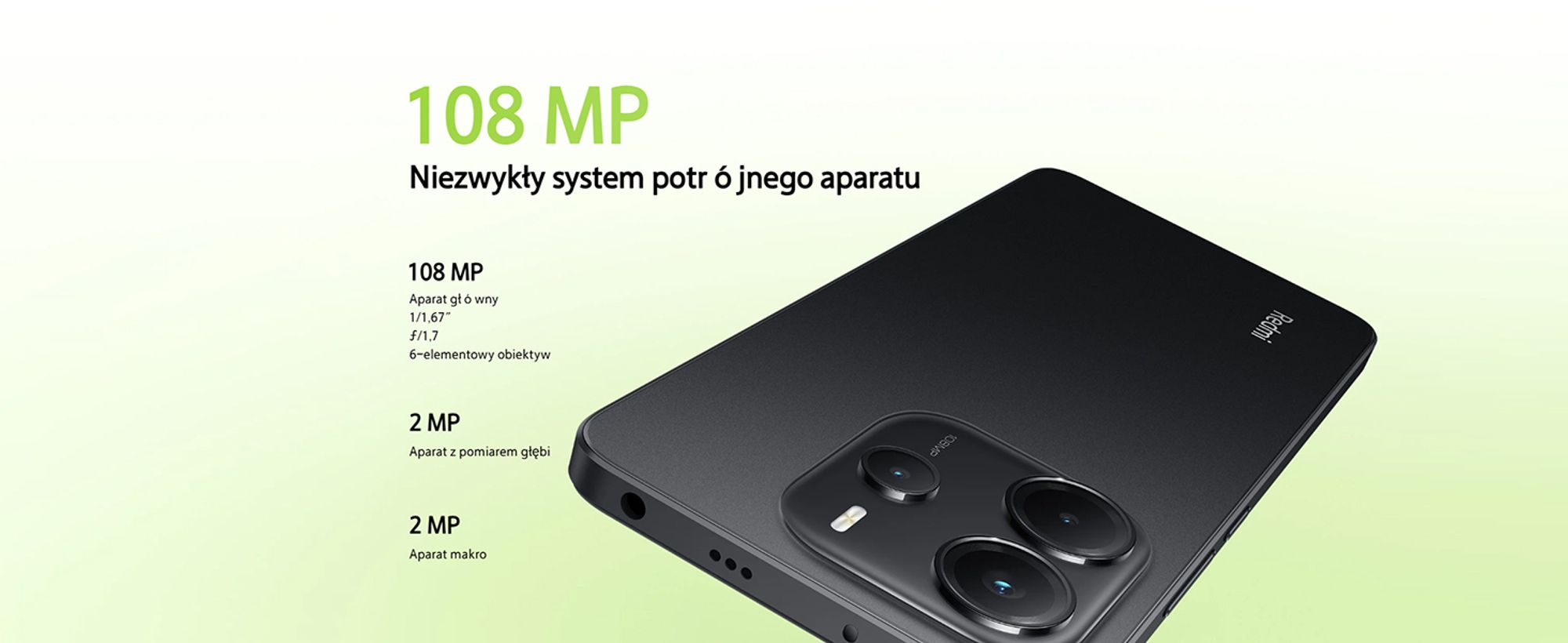 Xiaomi Redmi Note 14 4G Smartfon 8/256GB Czarny