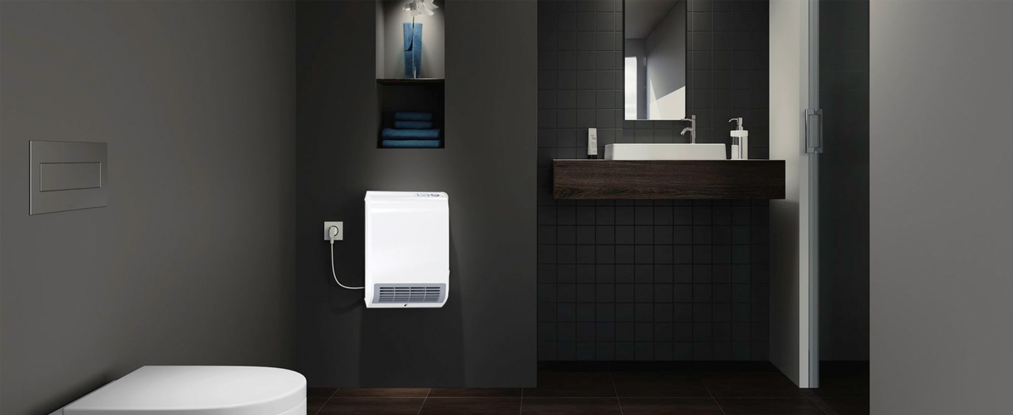 AEG VH 213: Keramik Heizlüfter, energiesparend, für ca. 25 m²,