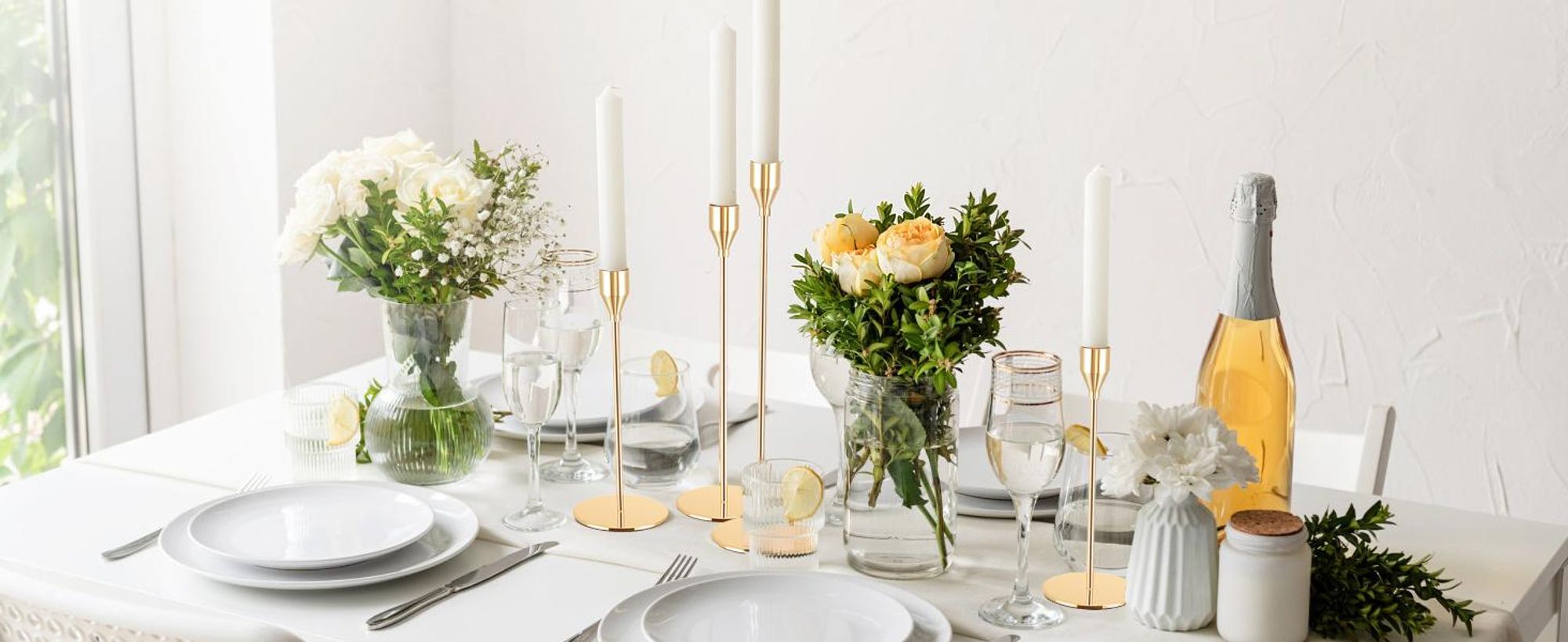 Kerzenhalter, Kerzenständer, Kerzenständer Stabkerzen 6 Pack Candle Holder für Party Geburtstag Abendessen Vintage Deko