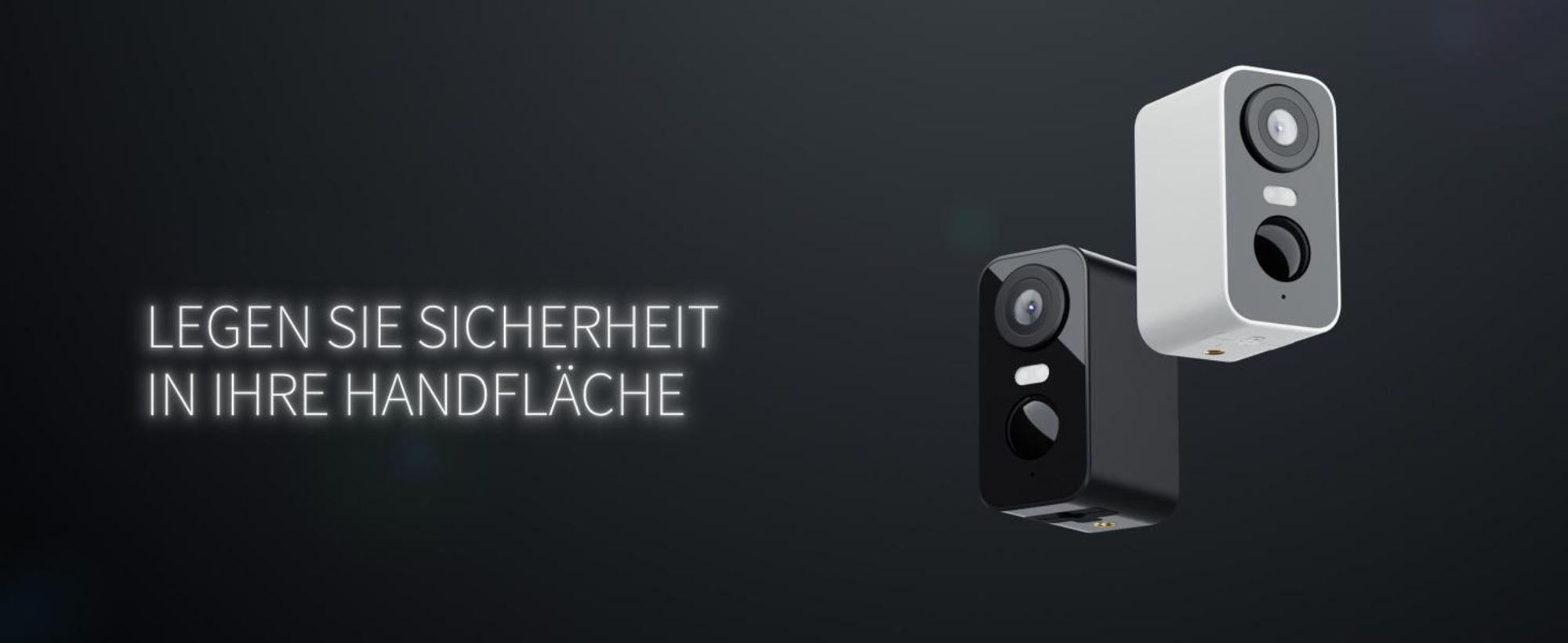Überwachungskamera Aussen Solar Akku 2,4 GHz WLAN Aussenkamera Outdoor mit PIR-Bewegungserkennung 64GB