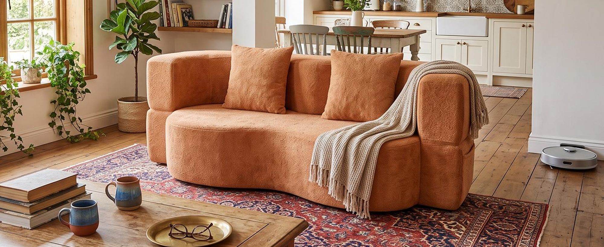 Sofa 3-Sitzer mit Schlaffunktion, 196 cm Komfortables Schlafsofa aus Teddyfleece, bis 450kg belastbar, Bettcouch, Couch Gästebett, platzsparend