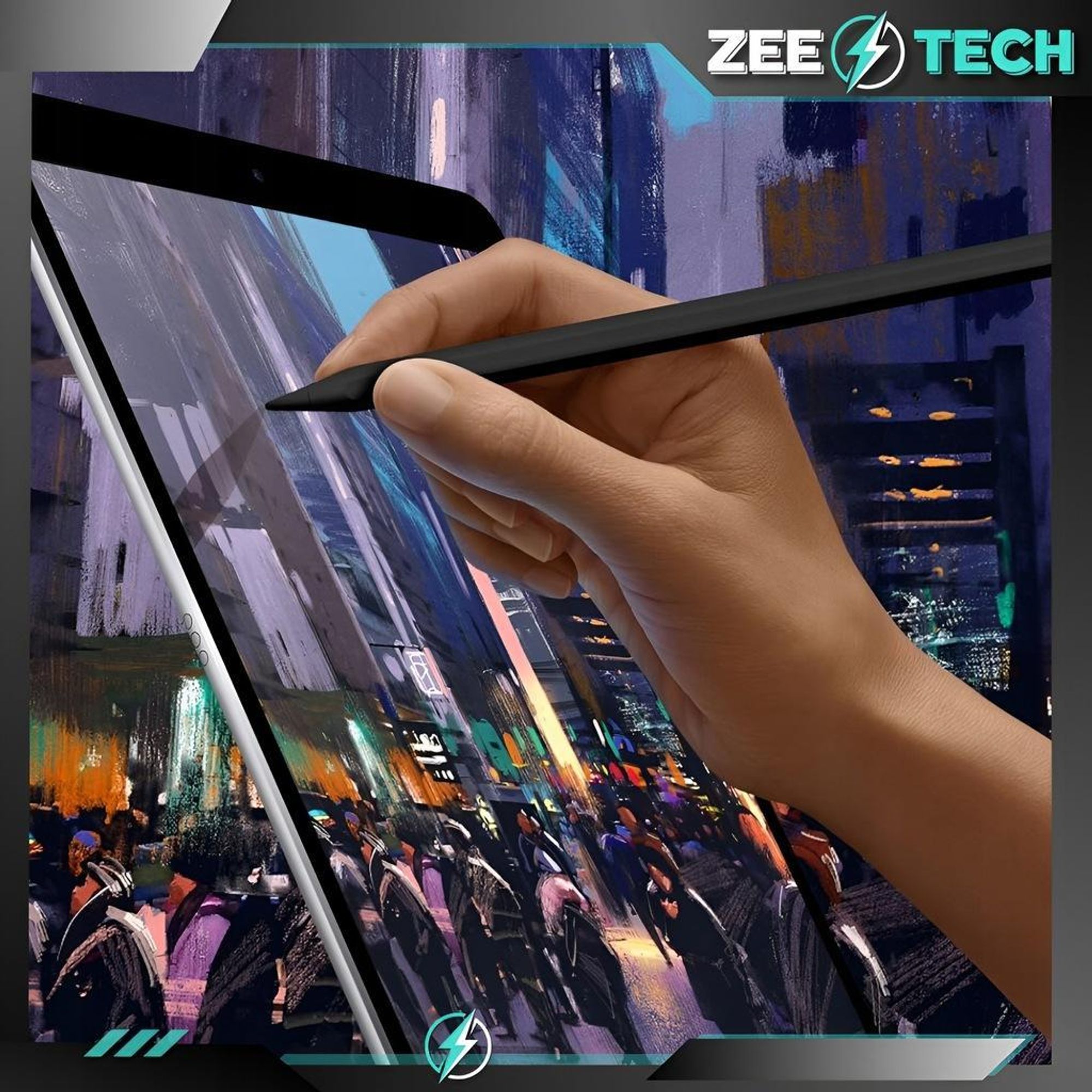 Universeller Stylus Stift Für Telefon Tablet Bildschirm Pencil Pen 4 Spitzen