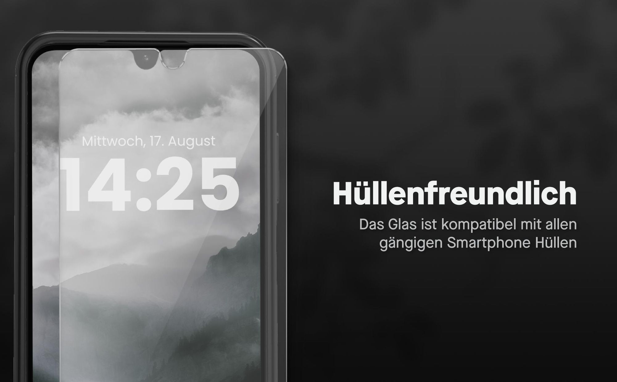 Displayfolie Doppelpack für Samsung Galaxy A15 mit blasenfreier Verklebung