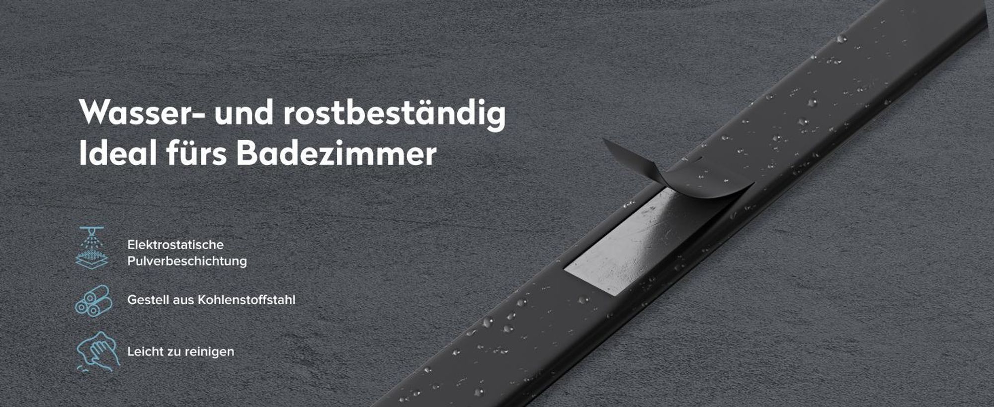 doporro Toilettenpapierhalter Stehend Klopapierhalter mit Oberem Ablagefach und Aufbewahrung für 4 Rollen Toilettenpapierständer Matt schwarz Reglo-04
