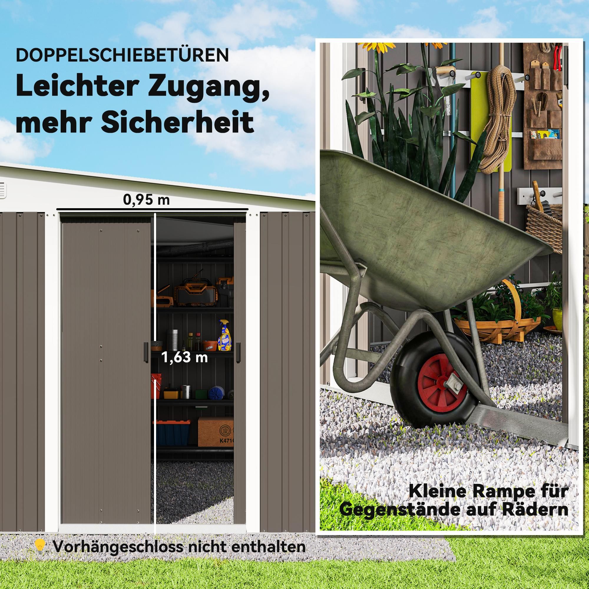 stahl garten stahlschuppen