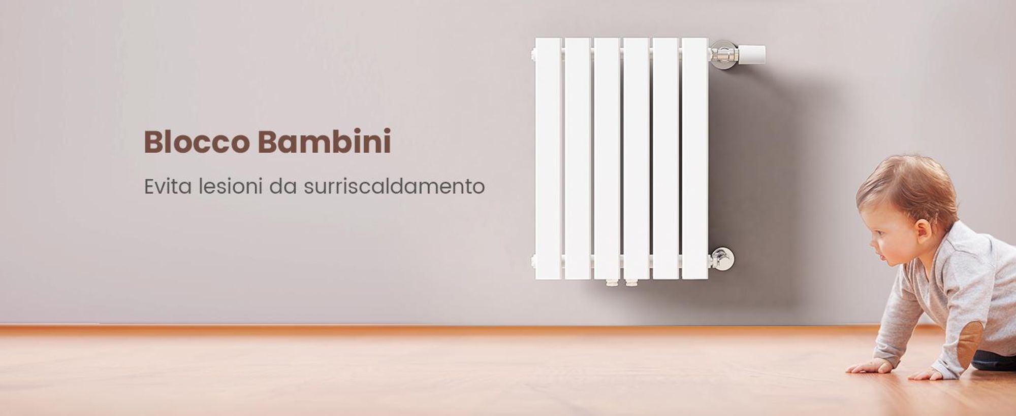 Termostato per radiatori EMKE Intelligent con Smart Gateway – Alloggiamento in ABS bianco Telecomando Rilevamento finestra aperta e sicurezza bambini