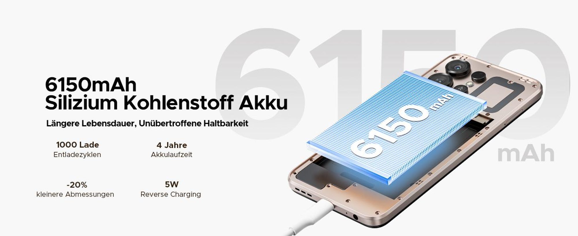 DOOGEE Note56 X Smartphone Handy, Android 16, 6,56" 90Hz, 6150mAh Akku, 24GB RAM+64GB ROM, 4G, 8MP, Gesichtserkennung, OTG, ohne Vertrag