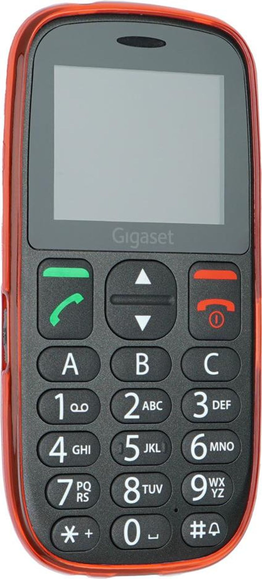 caseroxx Schutz-Hülle TPU-Hülle kompatibel mit Gigaset GL395, Gummi Handy Tasche rot Bild 2