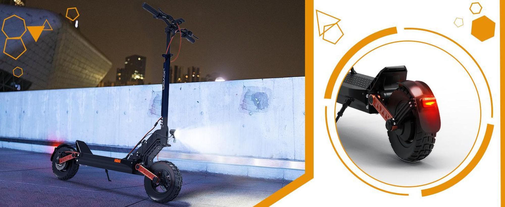 JOYOR S5-ABE E-Scooter 500W, 20 km/h, ABE, 10", 50 km Reichweite
