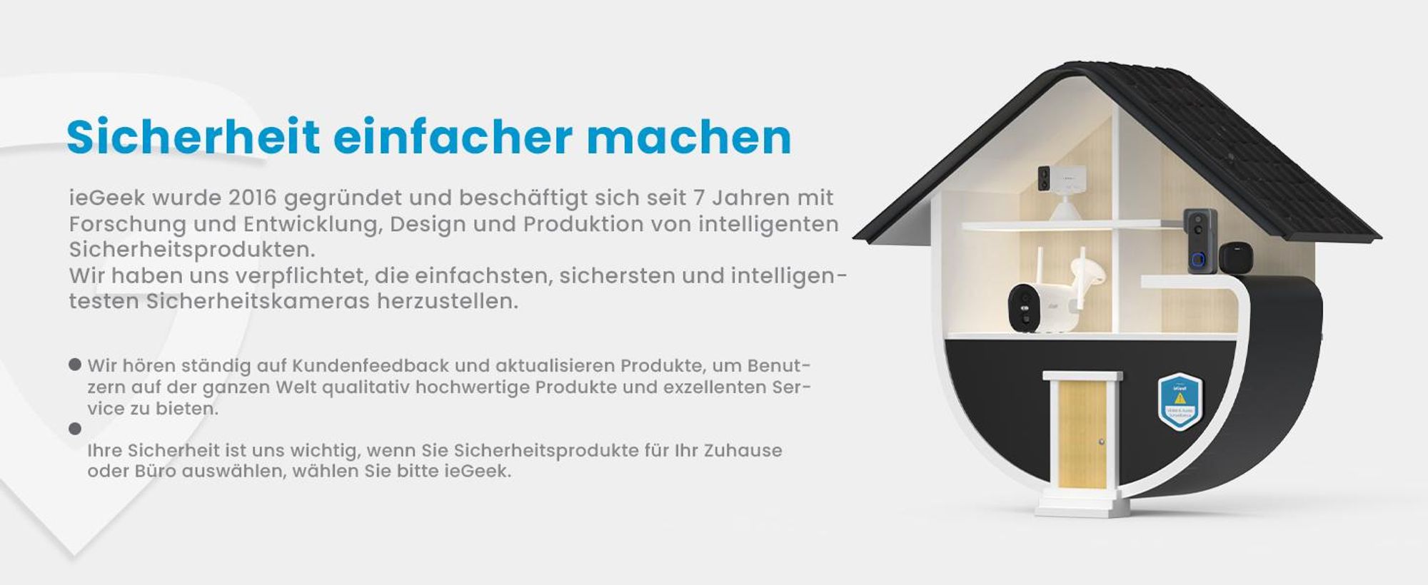 2K 3MP Überwachungskamera Aussen 5200mAh Akku，Kabellose WLAN Kamera Outdoor，15 m Farb-Nachtsicht，Sirene/Weißlichtalarm，PIR Bewegungsmelder.