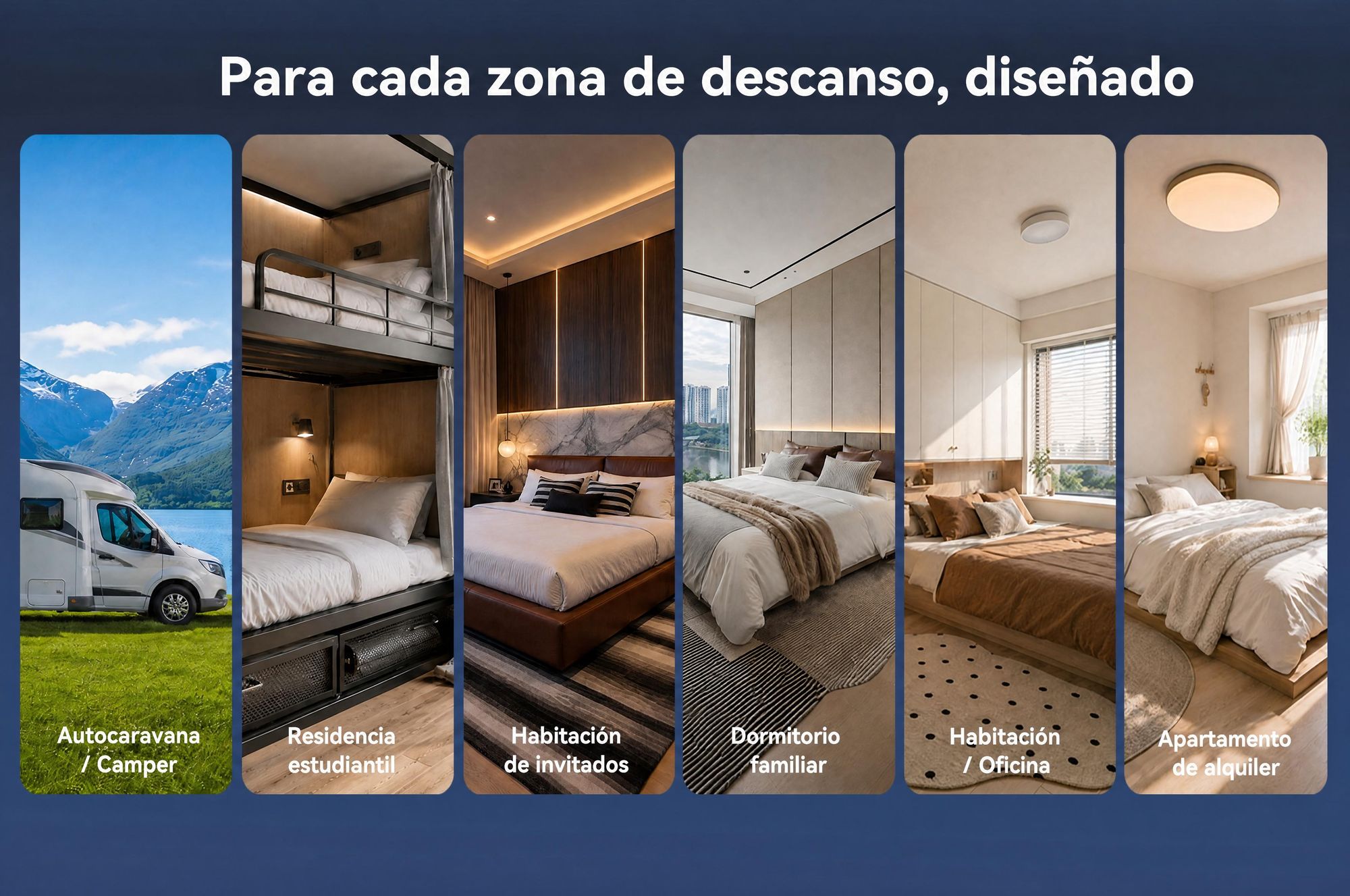 Colchón de 180x200 cm, 26 cm de grosor, con capa superior integrada, colchón de muelles ensacados de 7 zonas, firmeza H3/H4