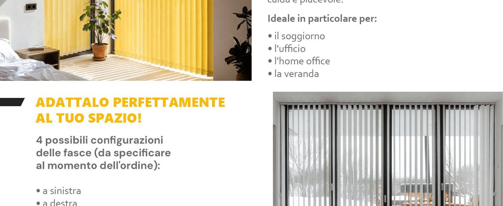 time4blinds, Tenda a lamelle, 150x120 cm, Grigio-beige