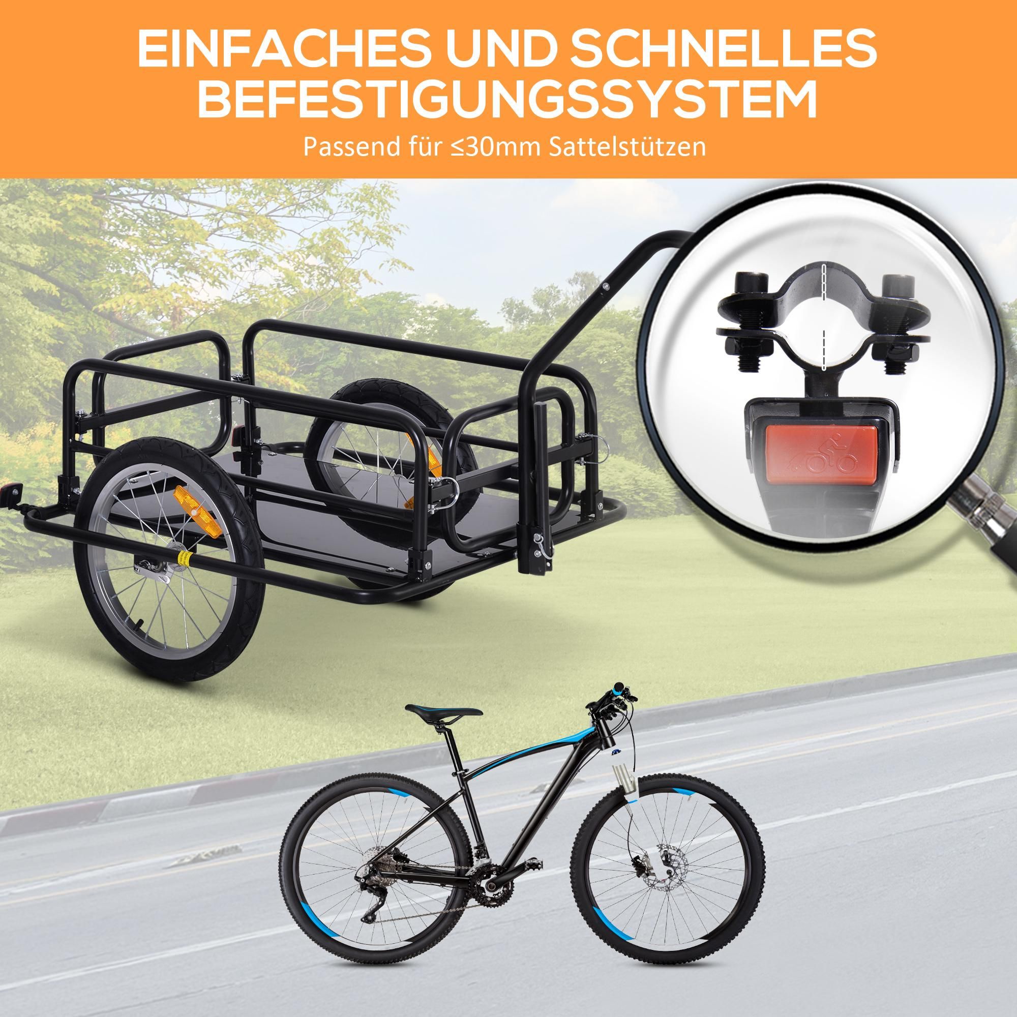 Fahrrad Camping Umzug