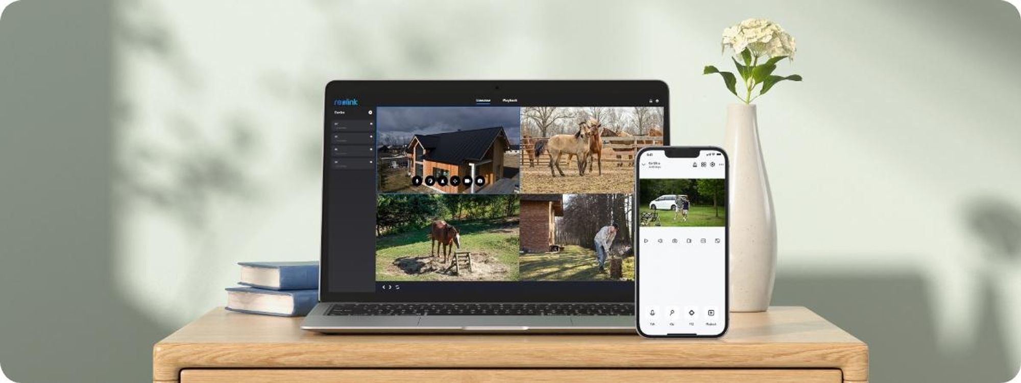 Reolink Go Ultra+Solarpanel, 4K 8MP Akku 4G LTE Überwachungskamera, Personen-/Fahrzeug-/Tiererkennung, Nachtsicht, 2-Wege-Audio, IP65, mit SIM Karte