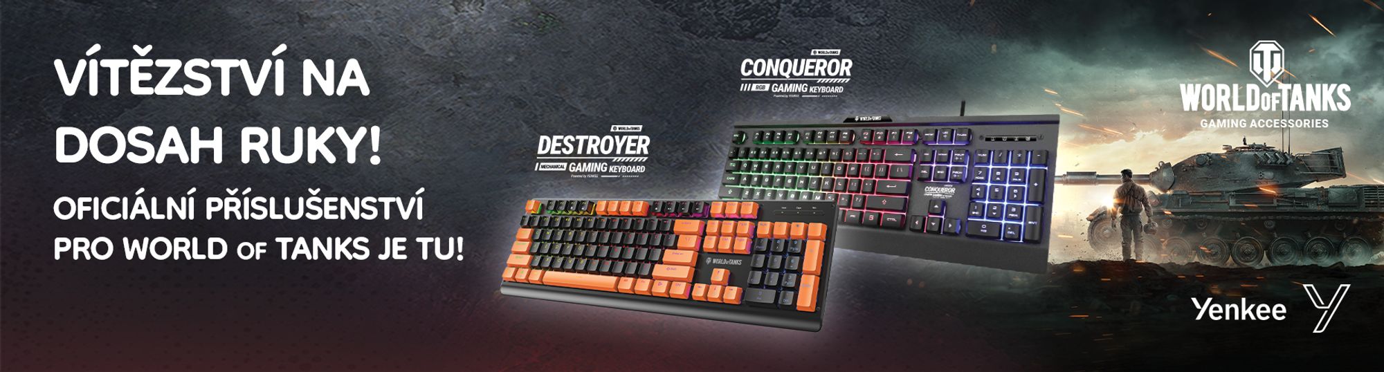 Mechanická herní klávesnice DESTROYER