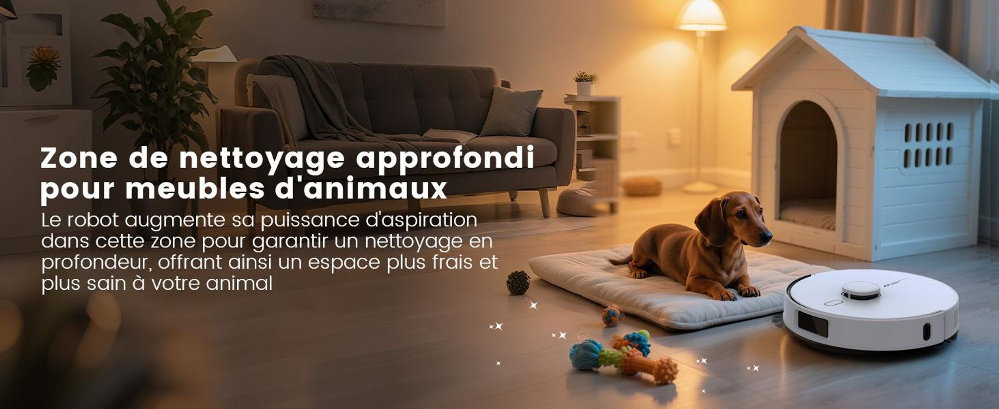 Robot aspirateur AIRROBO L60+ avec fonction de lavage, vidage automatique du bac à poussière, navigation LiDAR, 12 000 Pa, adapté aux tapis et aux poils d'animaux