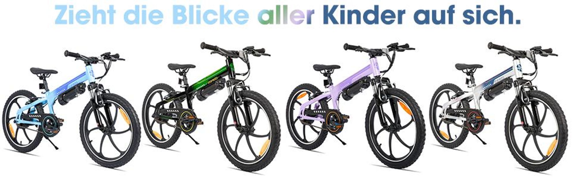 Elektrofahrrad Kinder 20 Zoll, Kinder E-Bike 250W bürstenloser Motor, Elektro Fahrrad Junge Mädchen neutral, E-Fahrrad mit herausnehmbarem