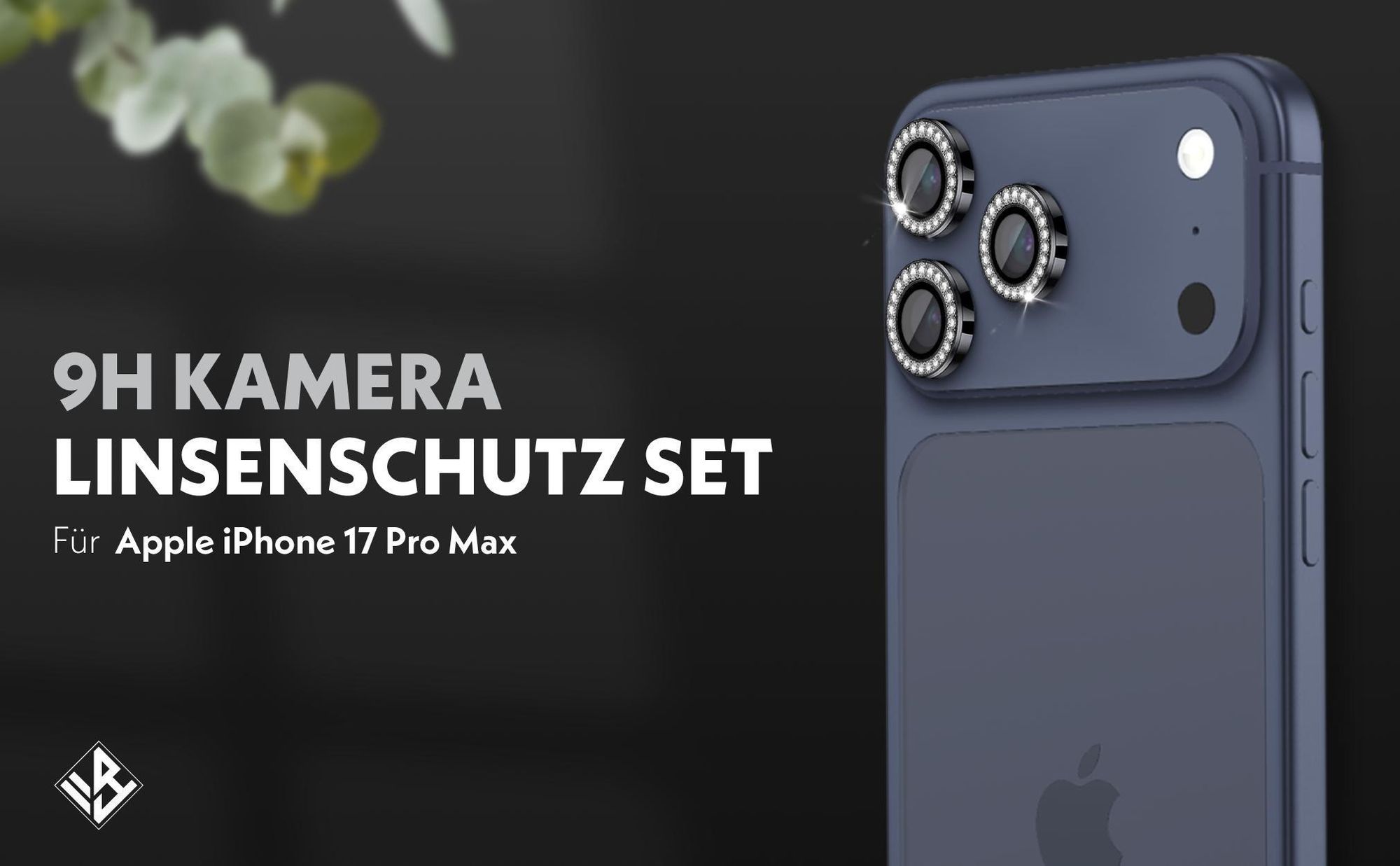 Kamera Schutzglas Set für Apple iPhone 17 Pro Max in 9H Härte