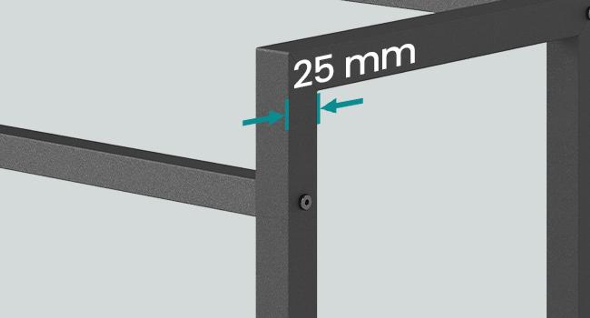 SONGMICS Getränkekistenregal, 2 Ebenen, für 6 Kisten, Aufbewahrungsregal, jede Ebene bis 150 kg belastbar, Stahl, Getränkeregal