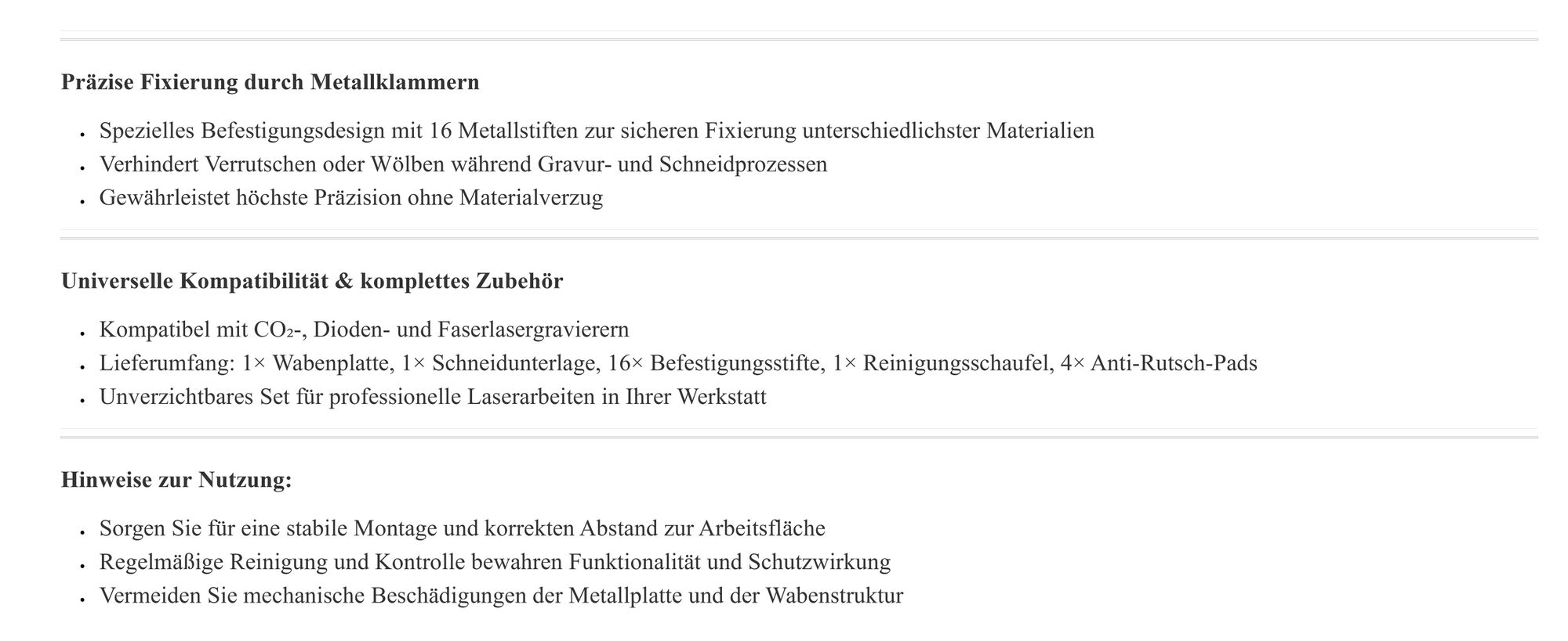 ATOM STACK F2N Waben-bett 350×350 mm – Robuste Metallarbeitsplatte für Atom stack Swift Series, mit umfassendem Zubehör und effizienter Wärmeableitung