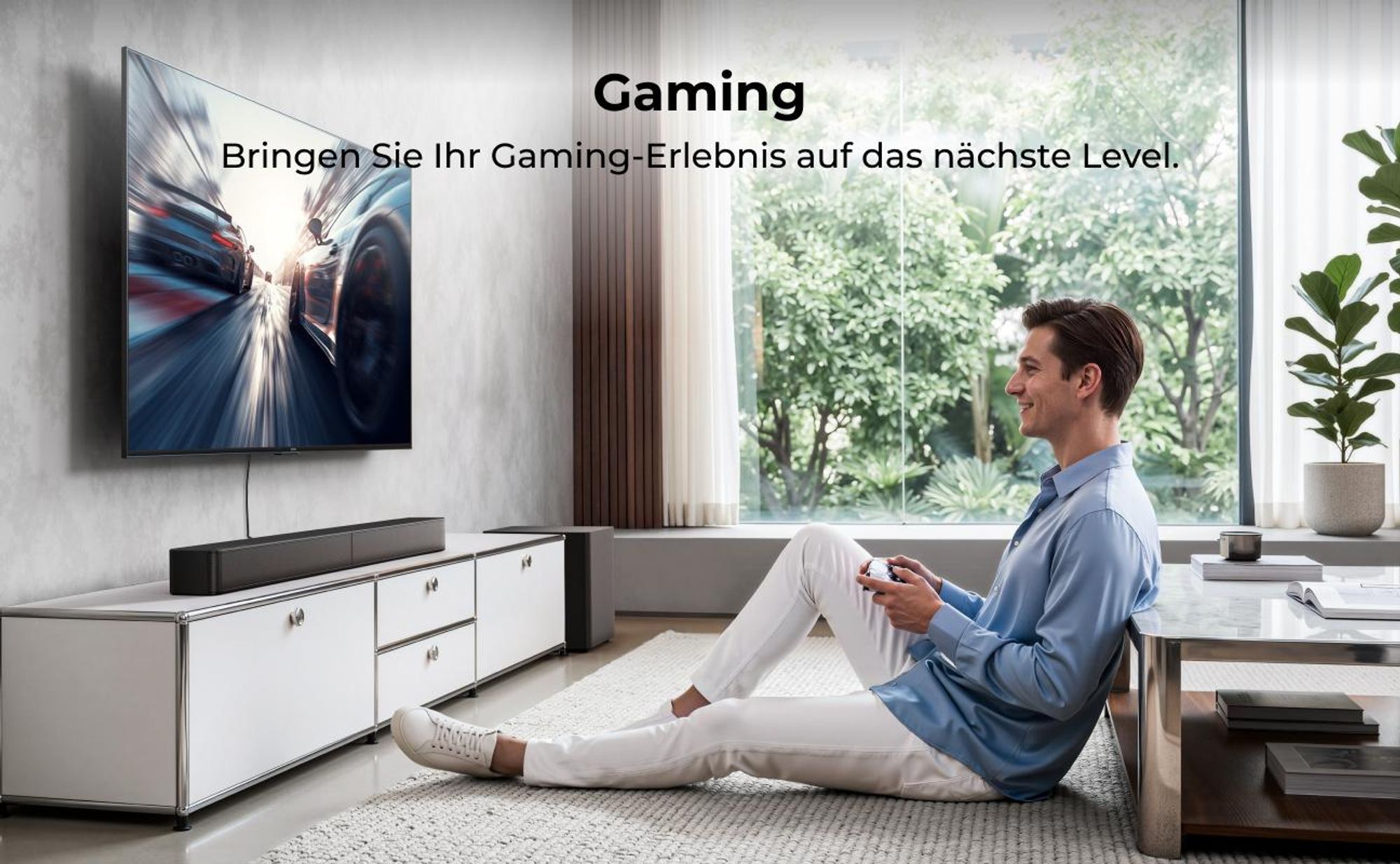 ULTIMEA Poseidon M100 7.1 Vollständig Kabelloses Surround-Sound-System mit Dolby Atmos