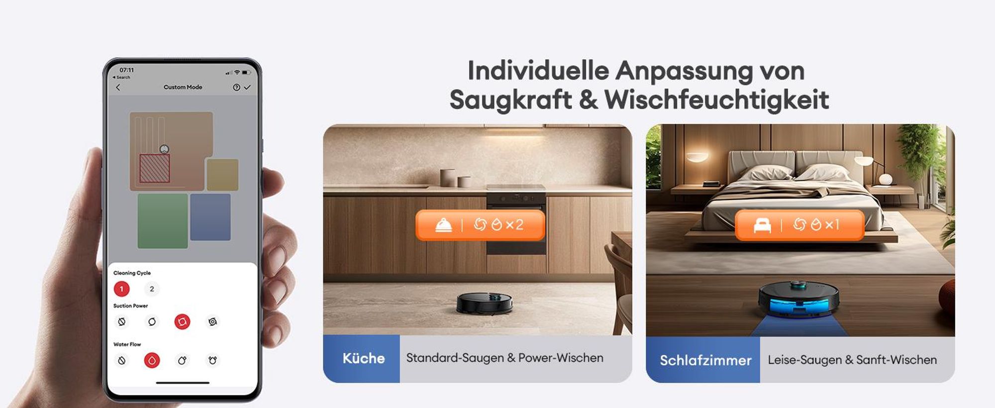 Saugroboter, staubsauger roboter, Saugroboter mit wischfunktion, Saugroboter mit Absaugstation,