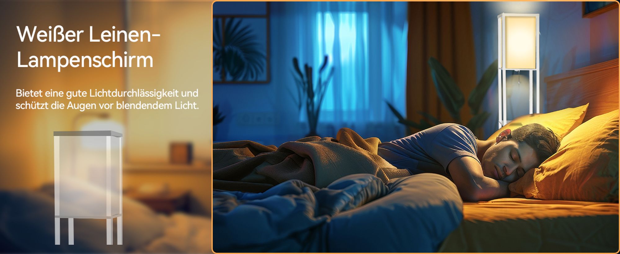Puluomis 3 Ebene Stehlampe Stehleuchte Bodenlampe 160cm E27 Innenbeleuchtung Holz Weiß