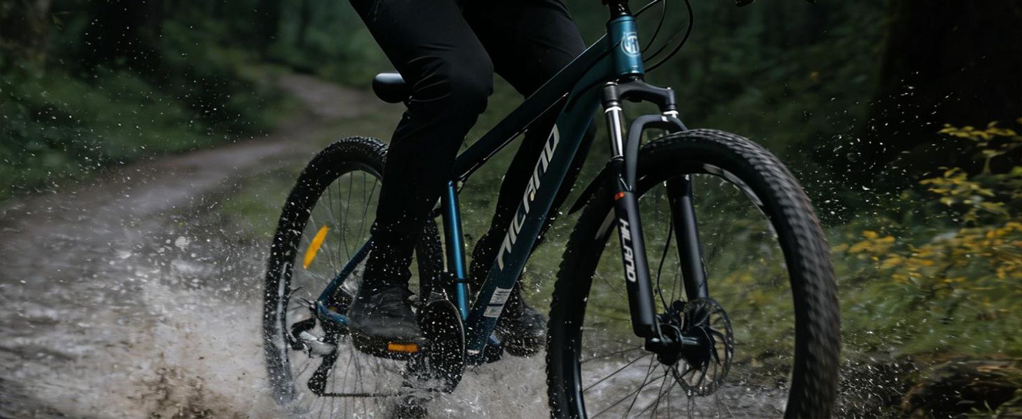 Hiland 27,5-Zoll-Mountainbike für Erwachsene, 24 Gänge, leichter Aluminiumrahmen, hydraulische Scheibenbremsen, Offroad-MTB für Männer und Frauen