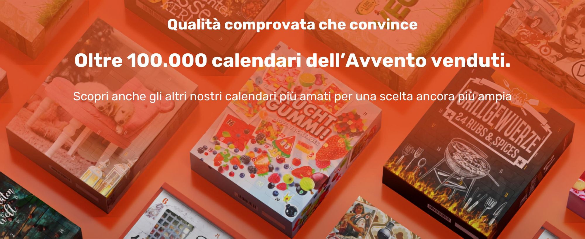 BOXILAND® calendario avvento nostalgia 2026, 24 dolci retrò, classici