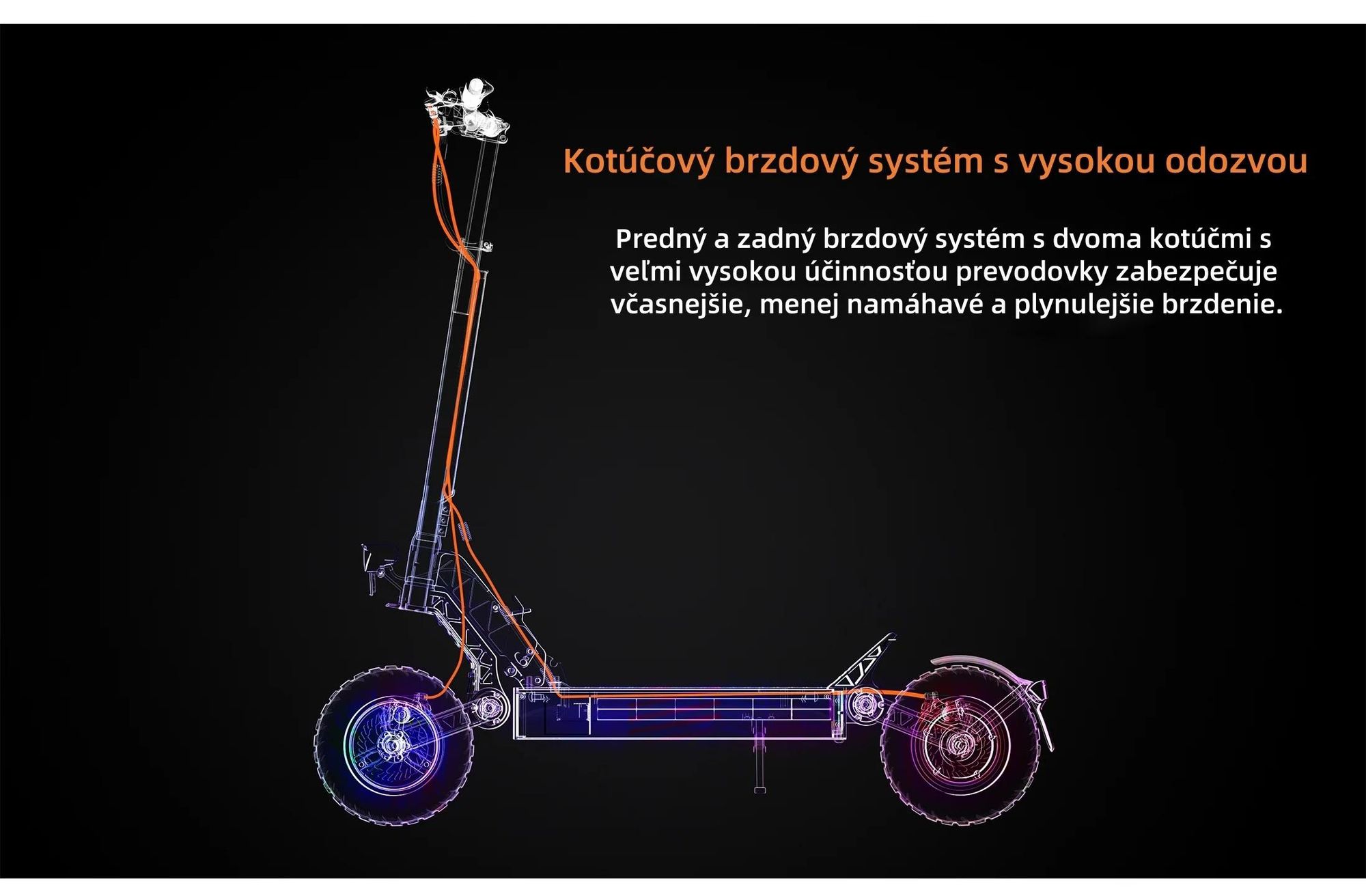 JOYOR S5-Z Skladateľný Elektrický kolobežka - 600W Motor 48V13AH Batéria 10-palcové Pneumatiky Kotúčovými Brzdami - Čierna