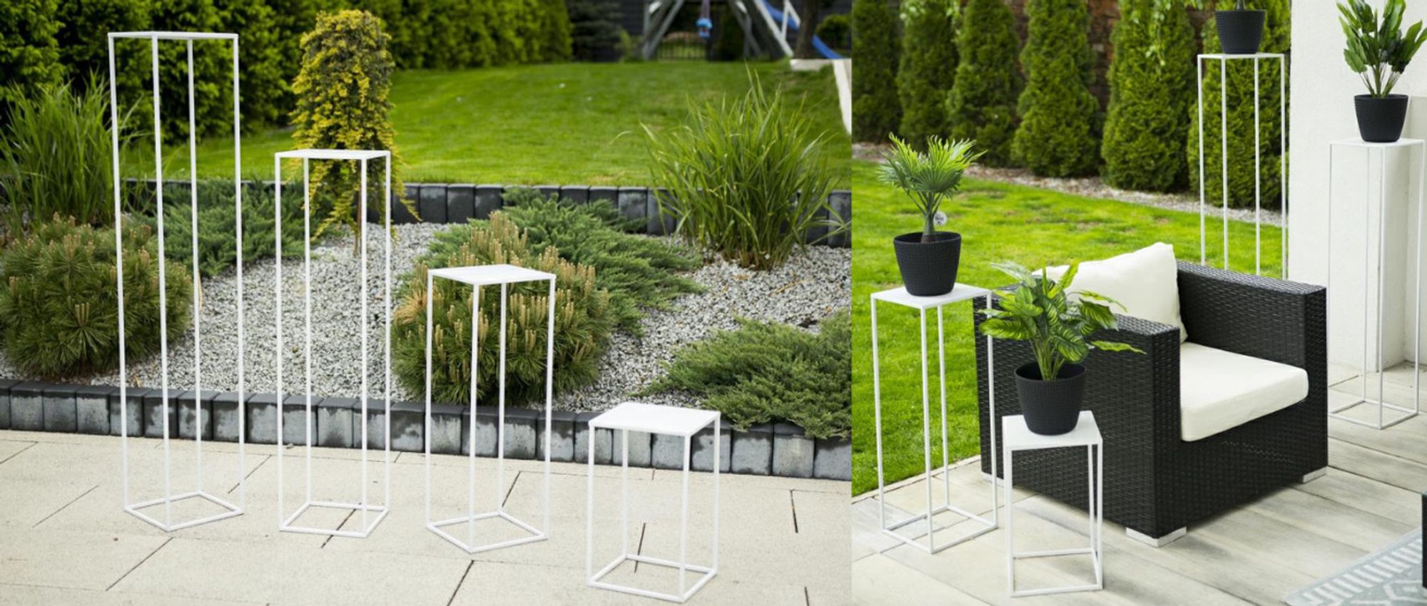 Howhomely, blumenständer, blumenhocker, blumensäulen, pflanzregal, blumenhocker metall
