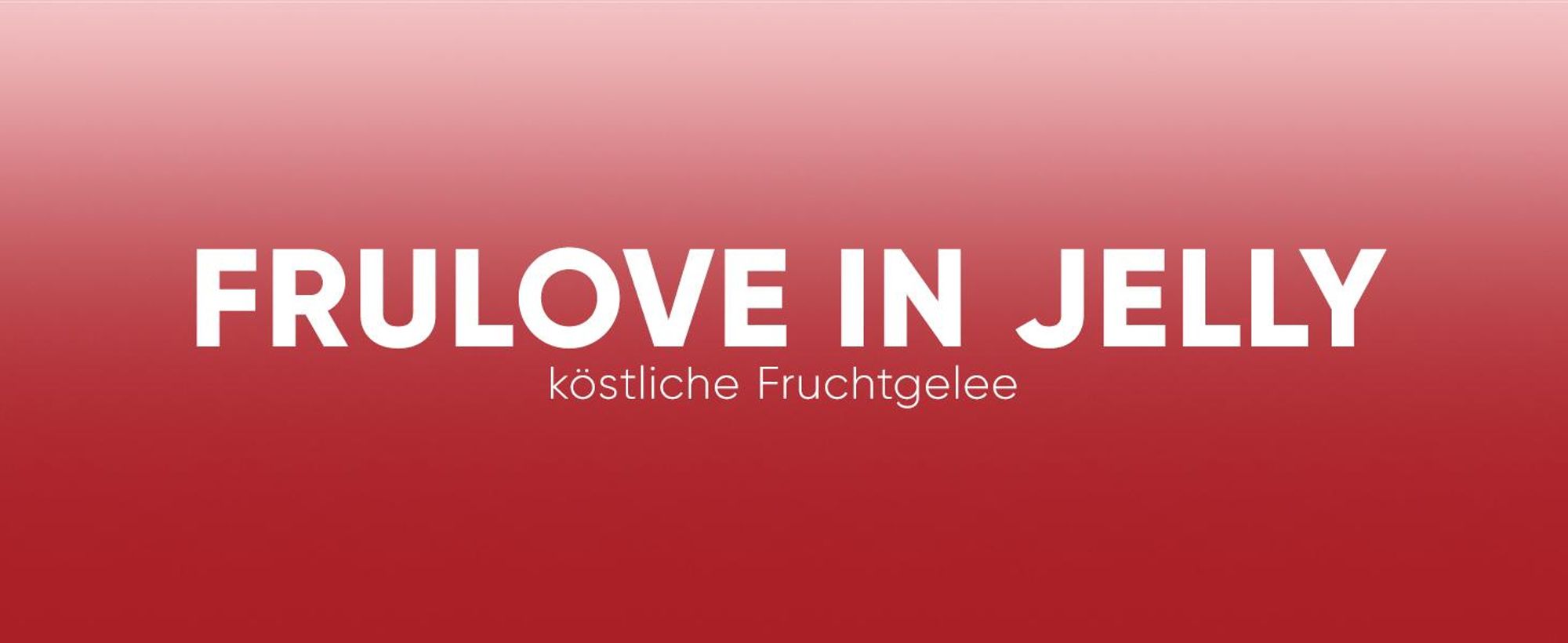 ALLNUTRITION FRULOVE In Jelly Cherry 1000g Marmelade Früchte Kirsche