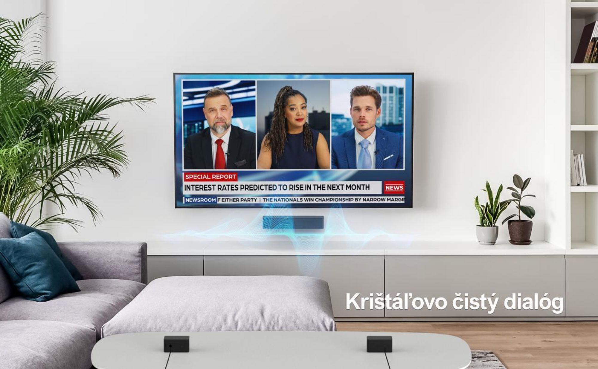 Soundbar ULTIMEA 5.1 s technológiou Dolby Atmos, 3D priestorový zvukový systém so subwooferom, 2 zadné reproduktory, soundbar 5.3 Bluetooth s nastaviteľnými basmi