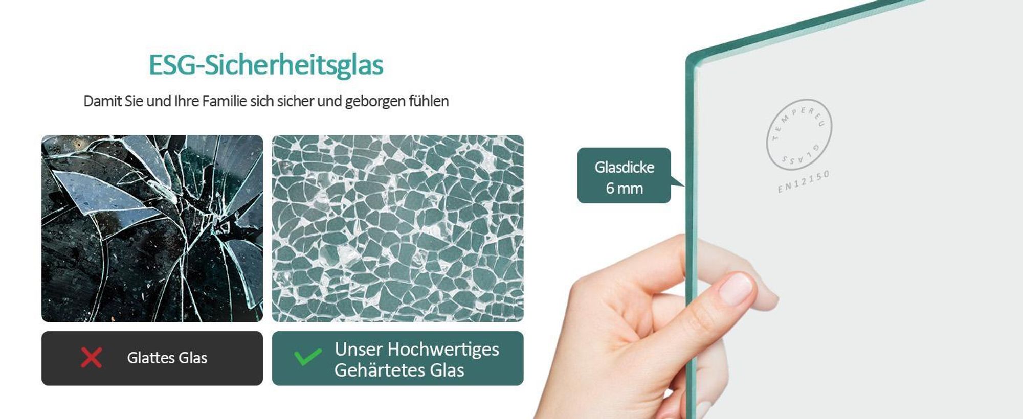 EMKE 90x140cm Duschtrennwand für Badewanne Faltwand Duschabtrennung Badewannenaufsatz NANO einfach-Reinigung Beschichtung