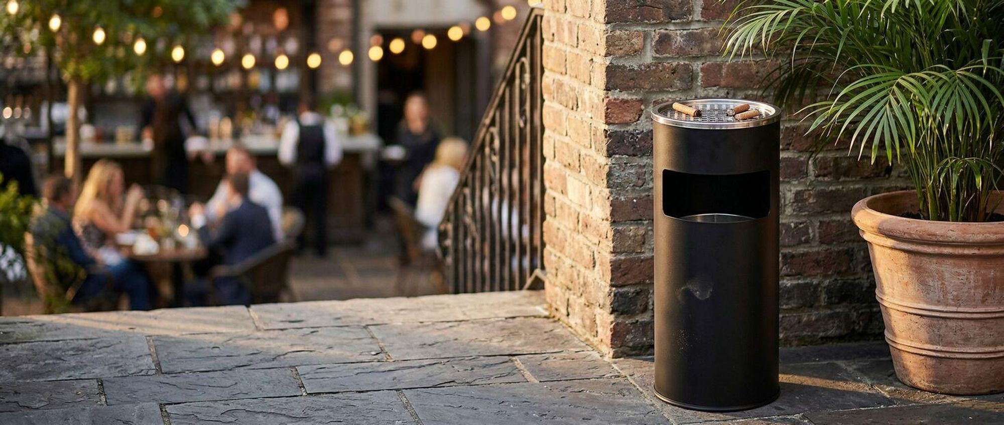 tectake® Standaschenbecher 30 l 25 x 61 cm