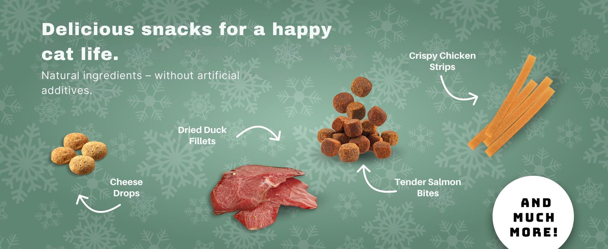 BOXILAND® mačací adventný kalendár 2026, 24 snackov, maškrty, 16 druhov