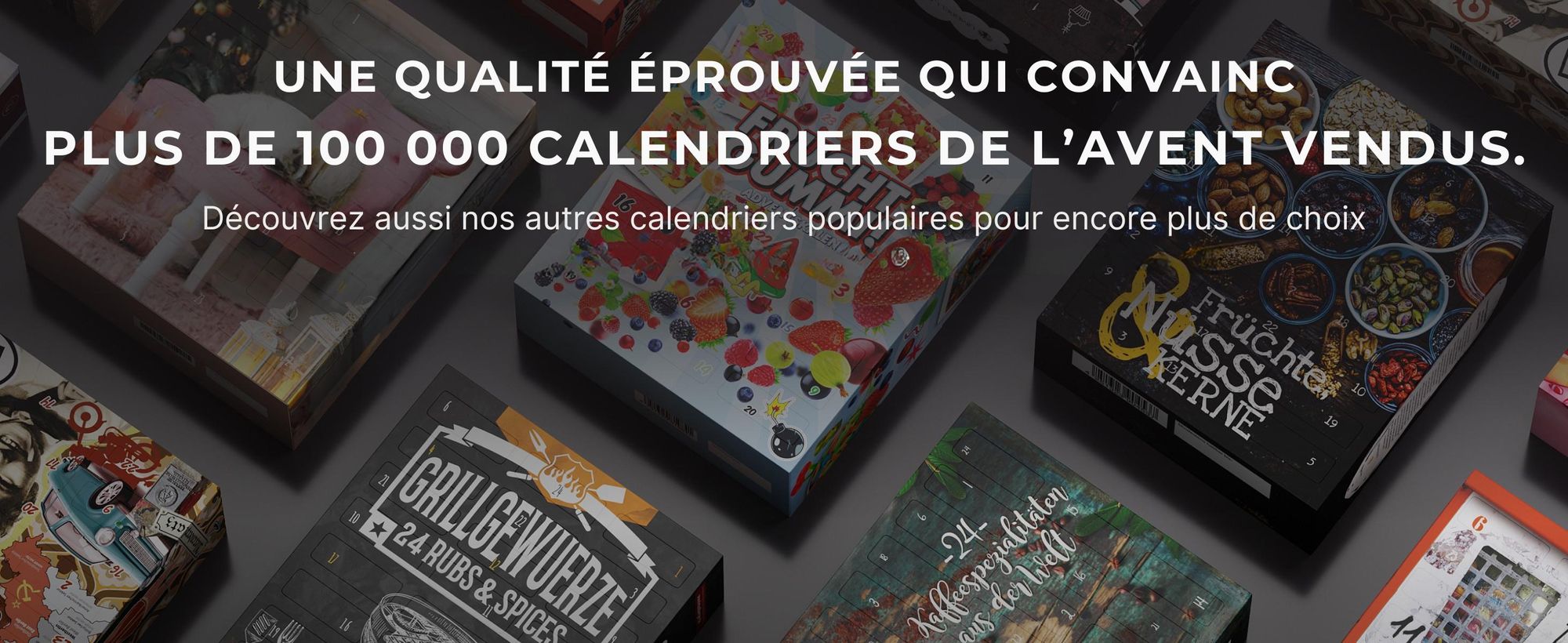 BOXILAND® calendrier avent BBQ 2026, 24 épices grill bio, rubs & sels