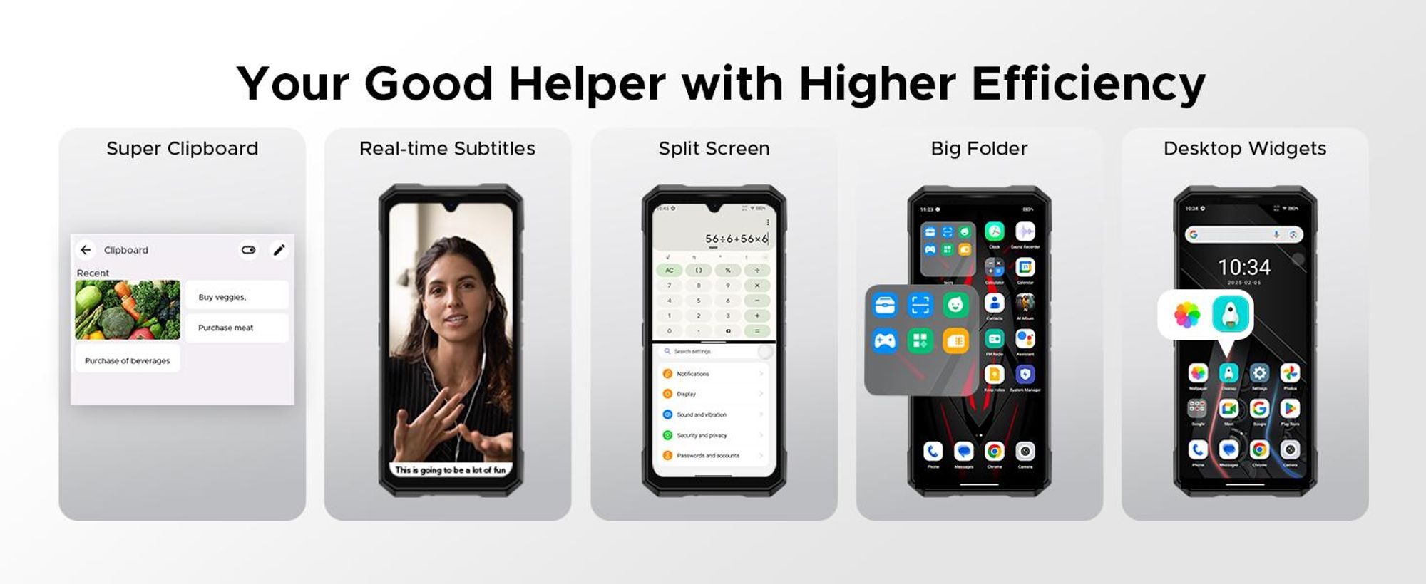 Doogee S200 Plus, 17,1 cm (6.72"), 12 GB, 512 GB, 100 MP, Android 14, Zlato