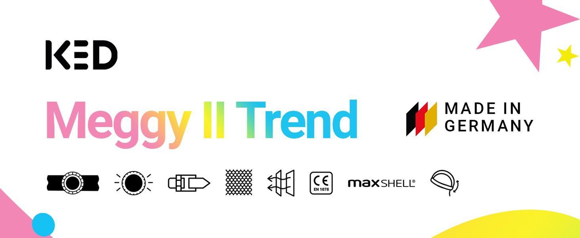 KED Meggy II Trend I Kinder Fahrradhelm Insektenschutznetz Integriertes LED-Rücklicht maxSHELL Technologie Farbe: green croco glossy Größe: 52-58 (M)