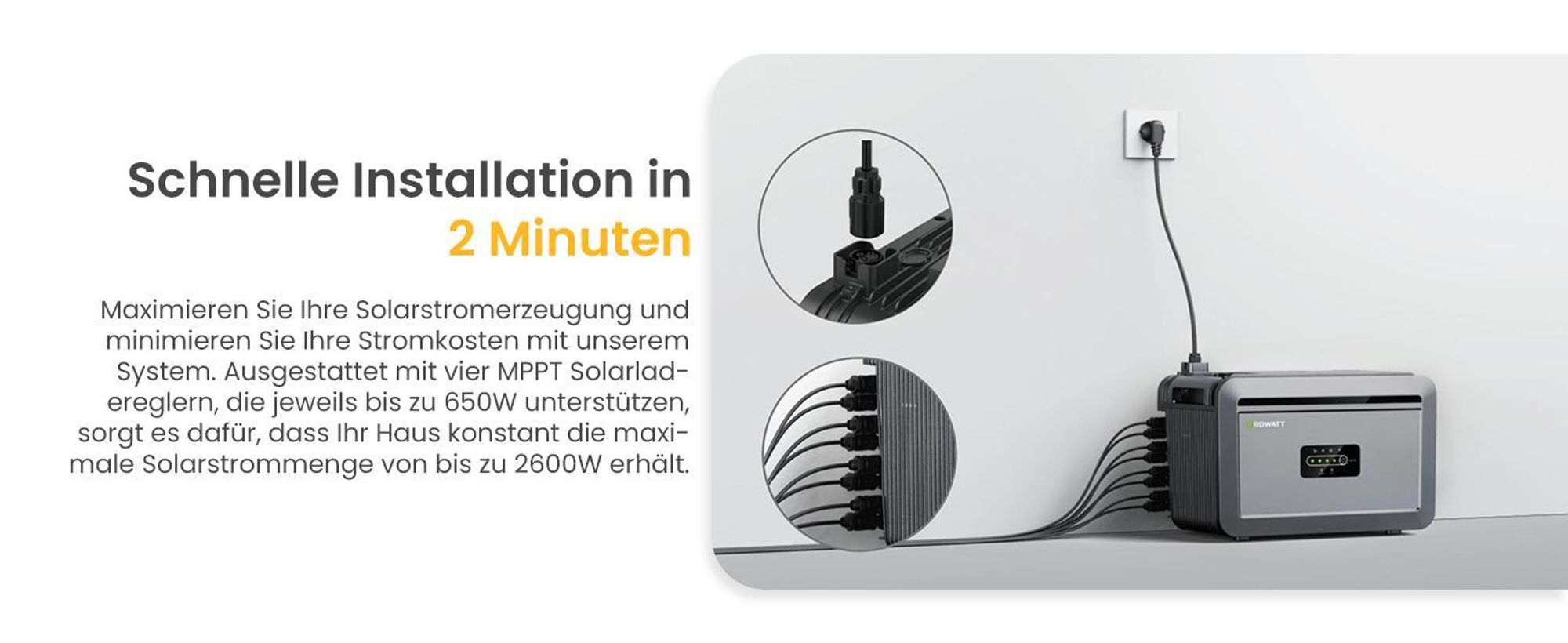 Akumulator słoneczny Growatt NEXA o pojemności 2000 Wh, Growatt NEXA 2000