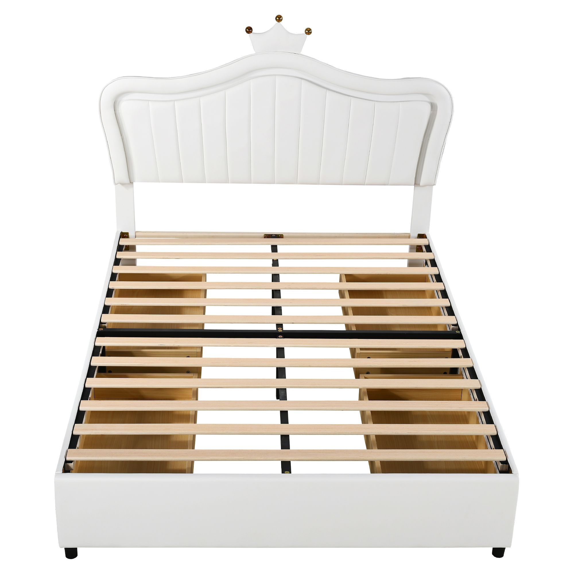 Bett mit Schubladen