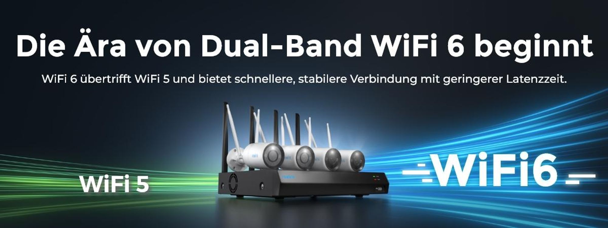 Reolink RLK12-800WB4 Überwachungssystem, 24/7 Aufzeichnung, 4X 4K 8MP Dualband-Wi-Fi 6 Überwachungskameras & 16-Kanal NVR mit 2TB HDD, Smart Erkennung