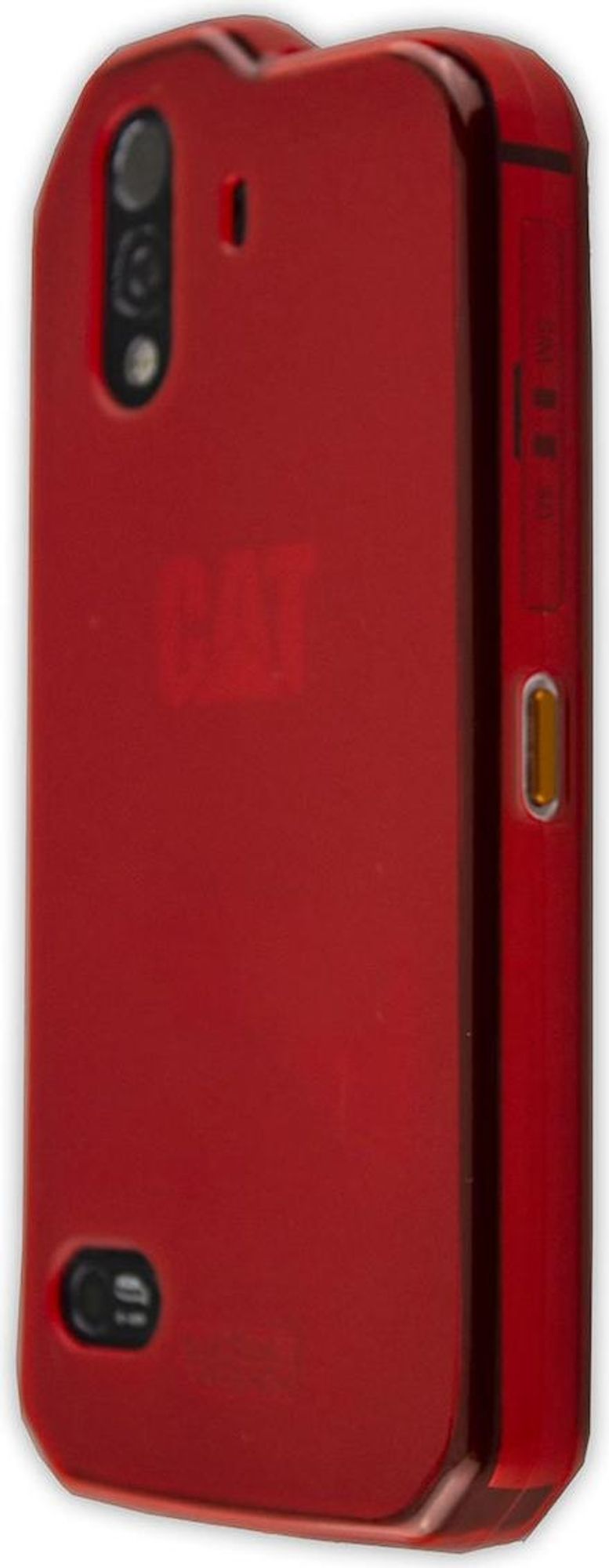caseroxx Schutz-Hülle TPU-Hülle kompatibel mit Cat S61, Gummi Handy Tasche rot Bild 2