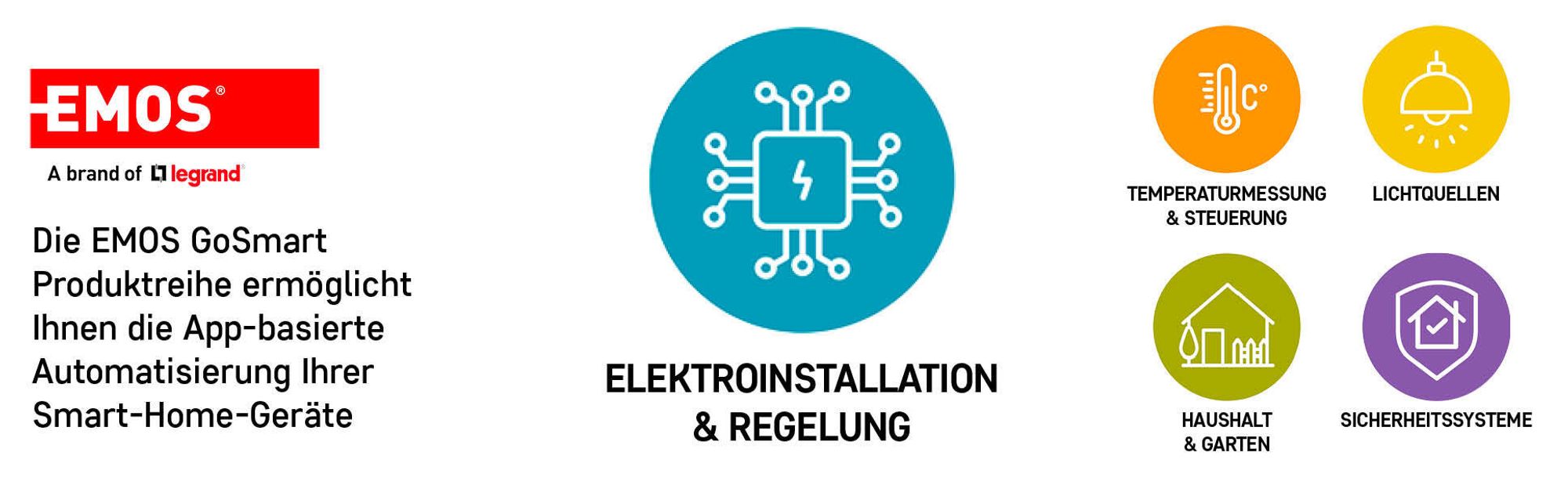 EMOS GoSmart WiFi Lichtschalter-Modul/WLAN Smart Switch mit App, Unterputz Relais-Schalter zur Fernsteuerung, Sprachsteuerung der Beleuchtung mit Alex