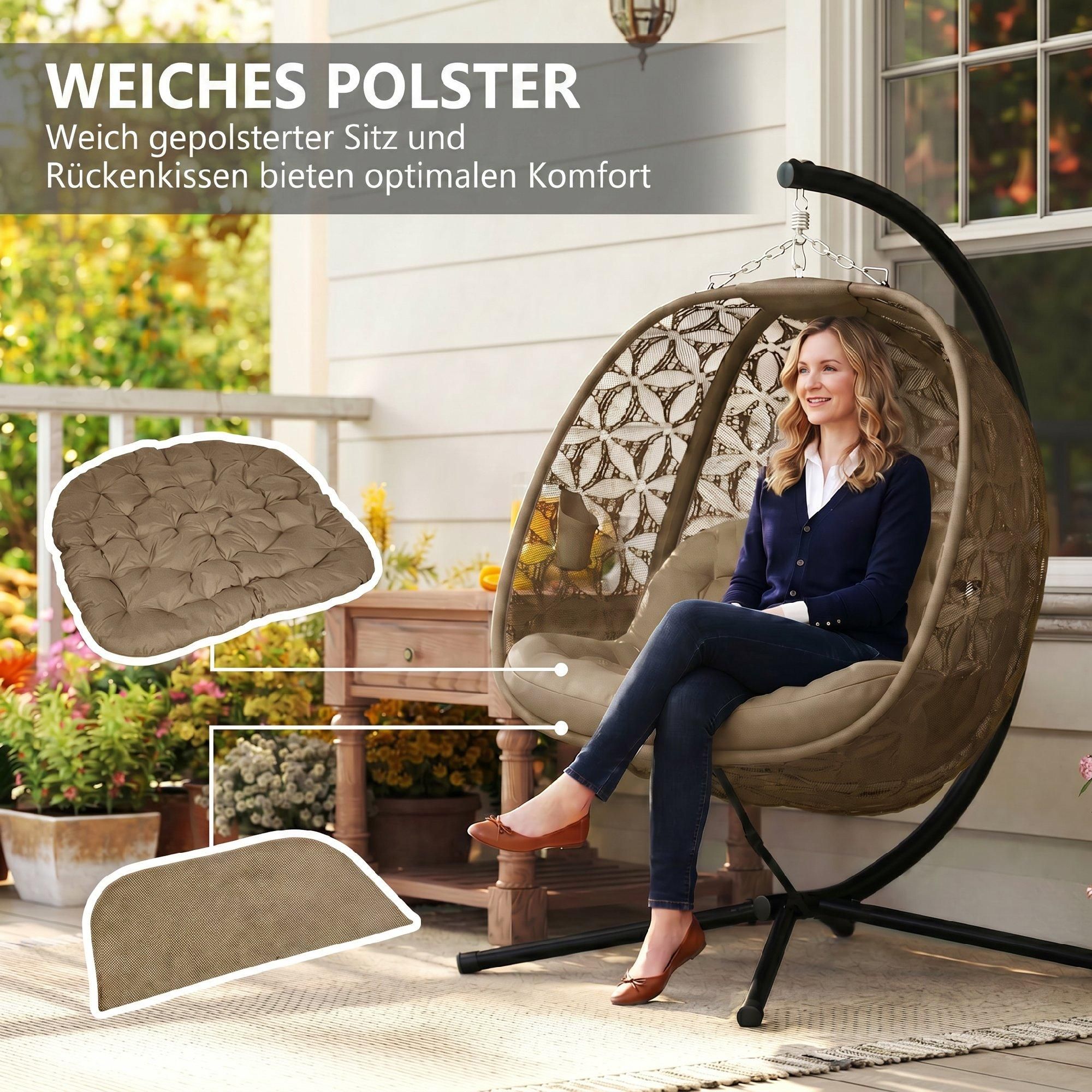 Personen Stahl Garten