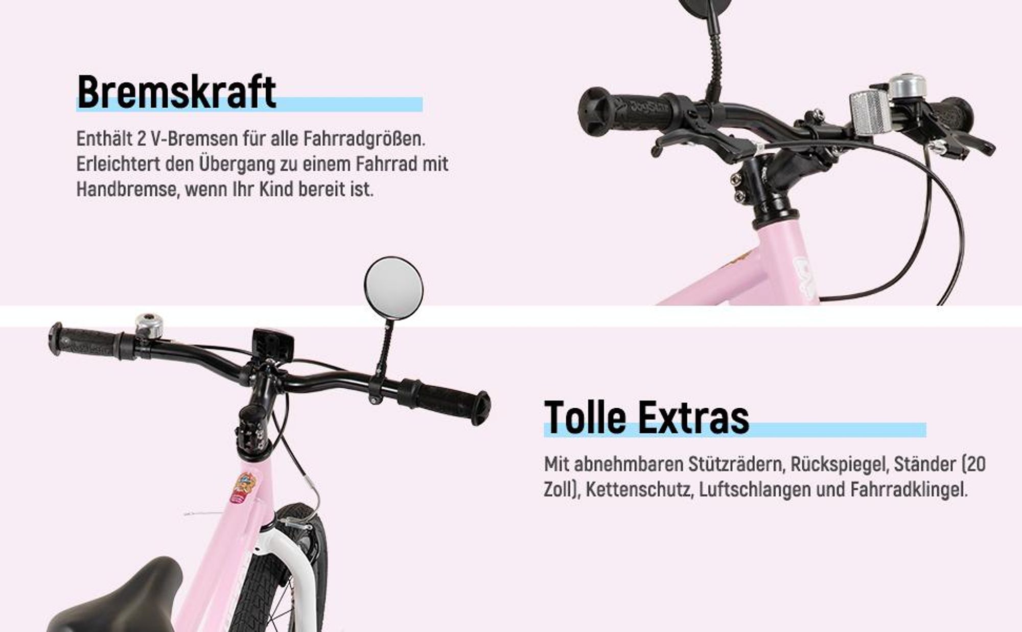 20 Zoll Kinderfahrrad für Kinder von 7 bis 12 Jahren (Für weitere Größen siehe Alle Varianten ansehen)