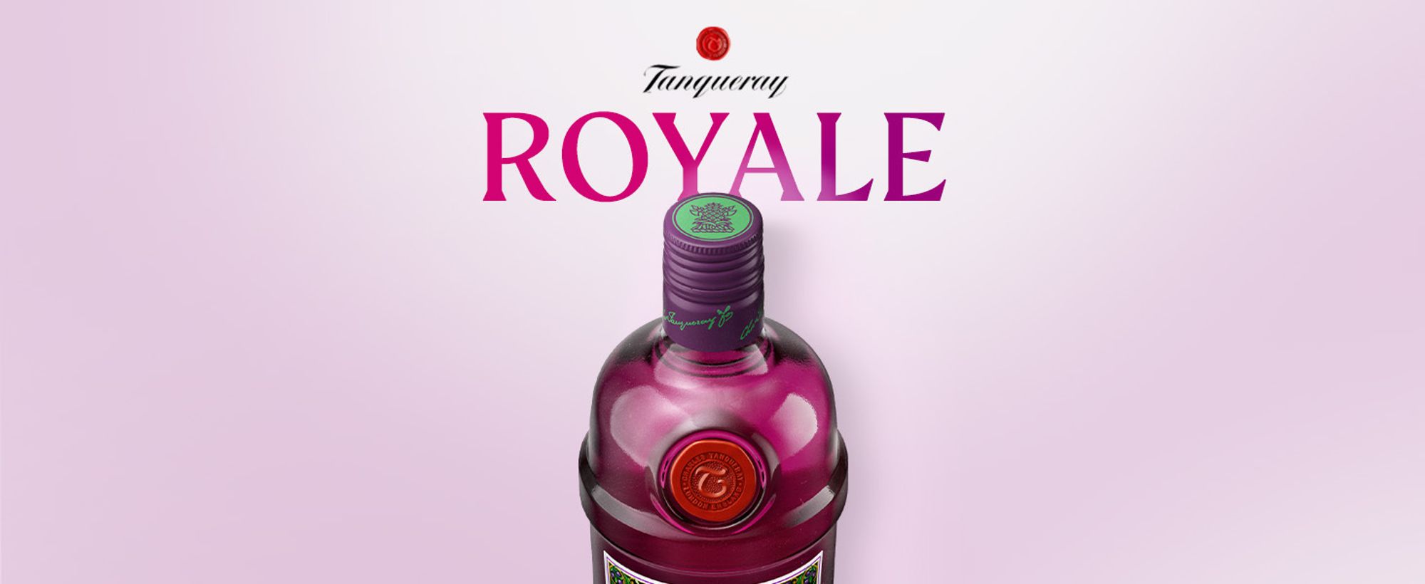 Tanqueray Blackcurrant Royale Gin, Johannisbeer-Aroma, 41,3% vol, 700ml Einzelflasche