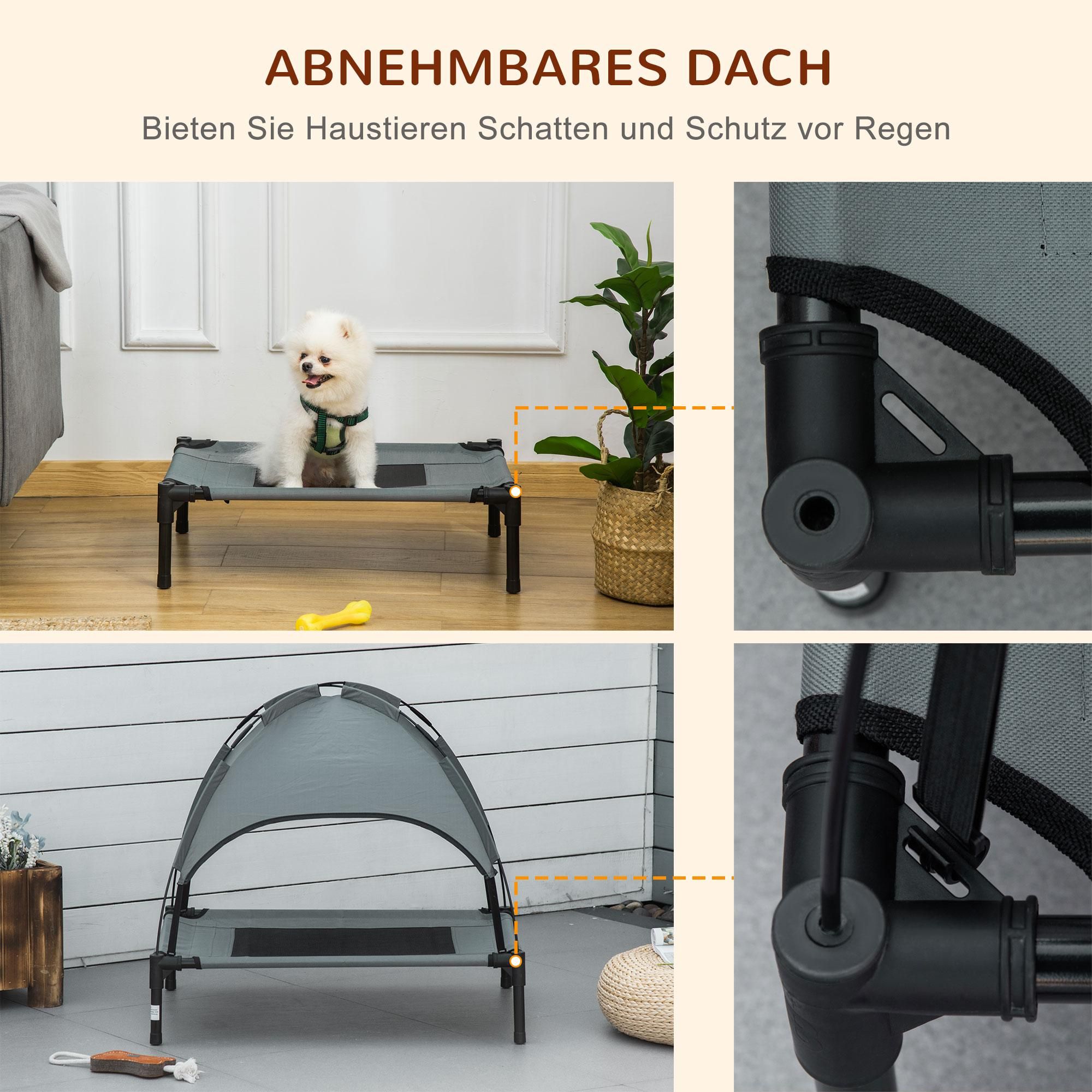 Dach Haustierbett Sonnenschutz